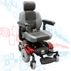 Image of HS-2850 Mid-Wheel Power Wheelchair